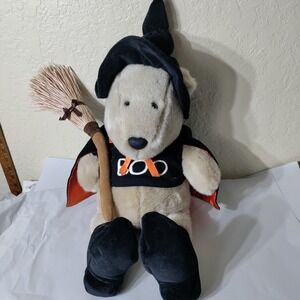 Starbucks Coffee Bearista 2000 Bear Plush Halloween Witch 21in